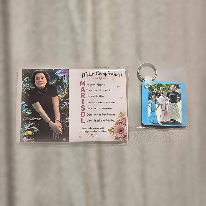 Pack Imán + Llavero personalizados
